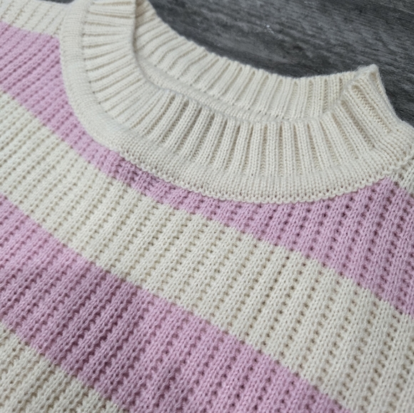 NWOT comfy striped sweater - Picture 3 of 5